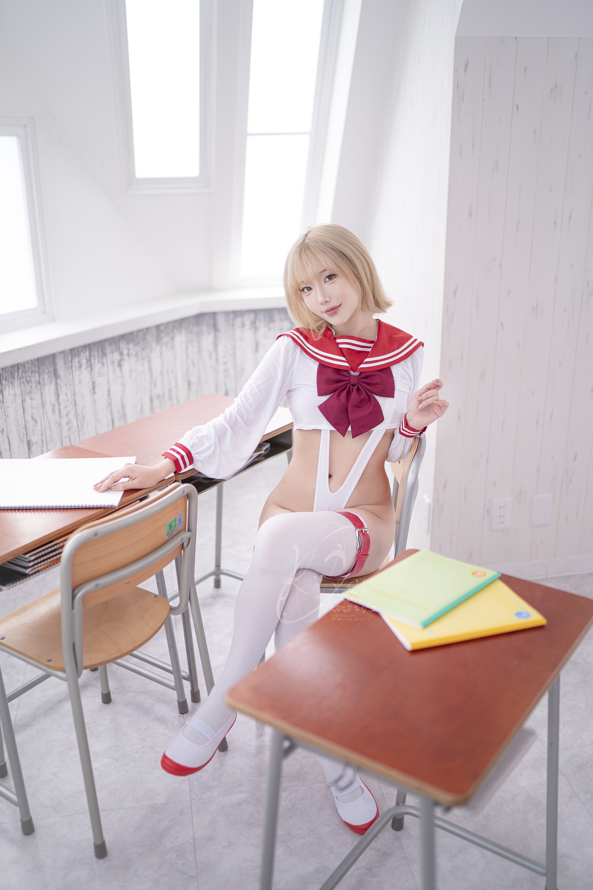 图片[1]-切切celia – NO.016 小春日和制服[35P]-XikXak